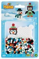 Hama B&uuml;gelperlen Hama Blister Weihnachten Pinguin & Schneemann...