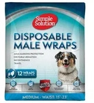 Simple Solution Hundewindel Einwegwindeln f&uuml;r R&uuml;den M Taillenumfang: 38-58 cm