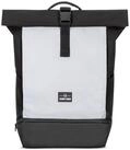 Johnny Urban Cityrucksack Allen Large Reflective Rolltop mit Laptopfach,