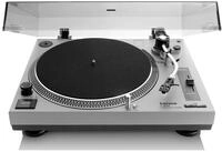 Lenco L-3810GY Plattenspieler (Direktantrieb, USB, MP3 Umwandlung, 33/45 U/min...