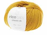 Rico Design Wolle Baby Classic Dk Babywolle zum Stricken und Häkeln Häkelwolle