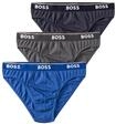 Slip BOSS, Herren, Gr. L, blau (blau, navy, anthrazit), Jersey, Obermaterial: 95%