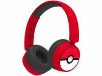 OTL Pokémon Poké Ball Kinder-Kopfhörer, kabellos, Rot Kinder-Kopfhörer