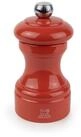 PEUGEOT Salzm&uuml;hle BISTRO 10cm Terracotta Buchenholz Lackiert Stahlmahl Manuell