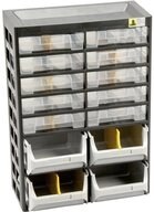 Allit Aufbewahrungsbox Allit 458140 Lagermagazin VarioPlus Basic D 21 (B x H x T) 305