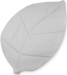 Krabbeldecke Blatt Waffelpiqu&eacute;, Light grey, Julius Z&ouml;llner, Made in Germany