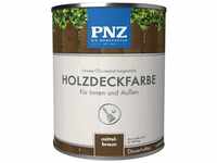PNZ Holzdeckfarbe: mittelbraun - 0,75 Liter