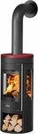 JUSTUS Kaminofen Mino Trios 2.0, 5,5 kW, Zeitbrand, Stahl