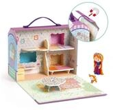 DJECO Puppenhaus Tinyly: Bluchka & Indie Haus Spielhaus Spielfigur