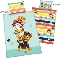 PAW PATROL Babybettw&auml;sche Paw Patrol, Renforc&eacute;, mit liebevollem Motiv