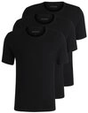 BOSS T-Shirt Rundhals BOSS ONE (Packung, 3-tlg., 3er-Pack) mit dezentem BOSS