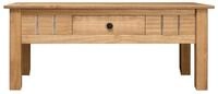 vidaXL Ablagetisch, Couchtisch 100x60x45 cm Massivholz Panama-Kiefer