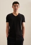 seidensticker T-Shirt 1/2 V-Neck Uni