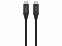 Belkin Connect USB4-Kabel USB-Kabel, USB-C, (80 cm), unterstützt Power...