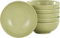 CreaTable Tapas-Schale NATURE COLLECTION, Steinzeug, (Set, 6-tlg), Snackschale,