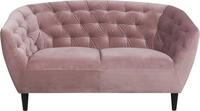 ACTONA GROUP 2-Sitzer Ria Sofa, Couch, Doppelsofa, Loveseat, Samtstoff,