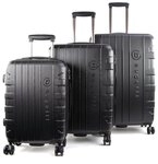 bugatti Trolleyset Galatea, 4 Rollen, (3-teilig, 3 tlg), ABS