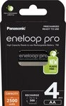 eneloop Akku Ladeger&auml;t Charger LED eneloop pro BQ CC55 4x AA 2500mAh f&uuml;r 4
