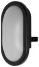 Ledvance Wandleuchte Ledvance LED Ovalleuchte Bulkhead schwarz 11 Watt, Inkl.