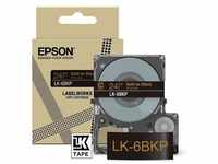 Epson EPSON Schriftband LK LK-6BKP C53S672096, 24 mm gold auf schwarz