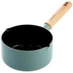 GREENPAN Kochtopf Mayflower Himmelblau Stielkasserolle 16cm Aluminium backofenfest,