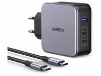 UGREEN Nexode 140W USB C Ladegerät PD 3.1 USB-C Netzteil GaN 3-Port Powe