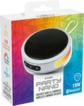 BigBen PARTY Nano [BT-Speaker/disco lighting]&nbsp;white/grey Bluetooth-Lautsprecher