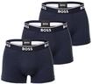 Boxershorts BOSS "Boxershort Trunk 3P Power 3er Pack", Herren, Gr. XL, blau