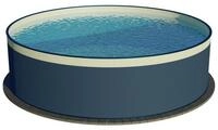 Waterman Rundpool Stahlwandpool rund Gr&ouml;&szlig;e w&auml;hlbar, 120 cm tief, Sta