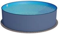 SUMMER FUN Rundpool Stahlwandpool rund Gr&ouml;&szlig;e w&auml;hlbar, 120cm tief, Stah