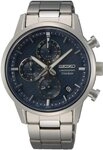 Seiko Quarzuhr Seiko SSB387P1 Titanium Chronograph Herrenuhr 42mm 10ATM Seiko