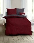 Kaeppel Wendebettw&auml;sche JARO 100% Baumwolle, Mako-Satin, 2 teilig, mit