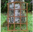 Aubaho Dekoobjekt Stallfenster Scheunenfenster Fenster 12 Felder Eisen 78cm Rost
