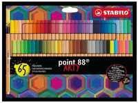 STABILO point 88 ARTY farbig sortiert 65 Farben (8865-21-20)