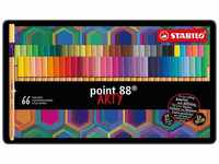 STABILO point 88 ARTY Metalletui farbig sortiert 65 Farben (88/66-031)
