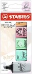 STABILO Marker STABILO Textmarker BOSS MINI Pastellove 2.0, 5er Karton-Etui