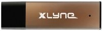 XLYNE USB-Stick mit 128 GB 177570-2 USB-Stick (Aluminium Geh&auml;use)