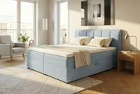 ED EXCITING DESIGN Boxbett "Granada" inkl. Bettkasten und Topper, erh&auml;ltlich in den
