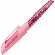 STABILO F&uuml;llfederhalter F&uuml;ller Easy Buddy L-Feder rosiges Rouge Soft-Griffzone