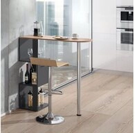 Vicco Bartisch Vincent, Anthrazit/Goldkraft Eiche, 113 x 40 cm (1-St)