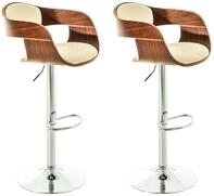 CLP Barhocker Kingston Kunstleder (Set, 2er), dreh-&h&ouml;henverstellbar