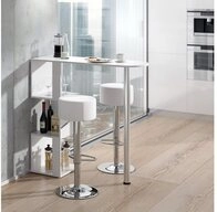 Vicco Bartisch Vincent, Wei&szlig;, 113 x 40 cm mit 2 Barhockern (3-St)