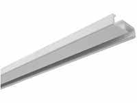 Gardinia Aluminium-Vorhangschiene 1-läufig 150cm weiß