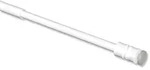 INTERDECO Klemmstange Flexo, 8/6 mm &Oslash;, Fensterfalz-Montage, ausdrehbar, Weiss wei&szlig;
