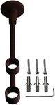 Liedeco Doppeltr&auml;ger, Gardinenstangen, (1-St), f&uuml;r Gardinenstangen &Oslash; 20 mm