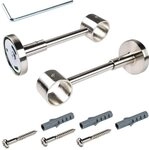 Liedeco Tr&auml;ger, Gardinenstangen, (1-St), f&uuml;r Gardinenstangen &Oslash; 28 mm
