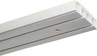 GARDINIA Gardinenschiene Vorhangschienen Set GK2, 2-l&auml;ufig, Fixma&szlig;,...