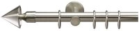 Liedeco Gardinenstange Kegel, &Oslash; 20 mm, 1-l&auml;ufig, Fixma&szlig;, mit Bohren