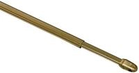 GARDINIA Gardinenstange Gardinia, Vitragest oval azb 60 100 mess, 60-100 cm, messing
