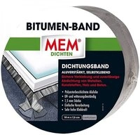 MEM Bauchemie Dichtungsband MEM Bitumenband Bleifarben 7,5cmx10m